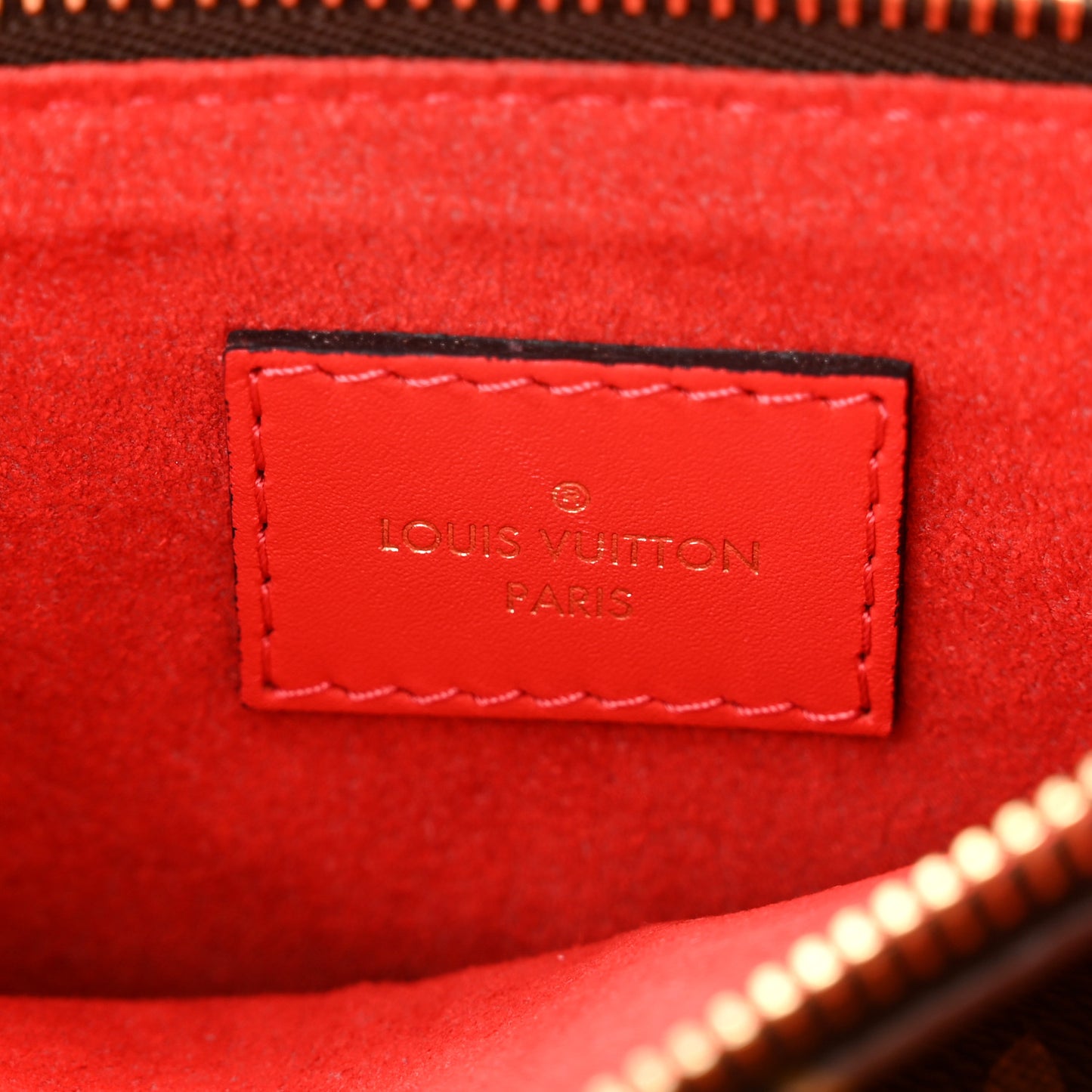 Monogram Flower Tote Coquelicot