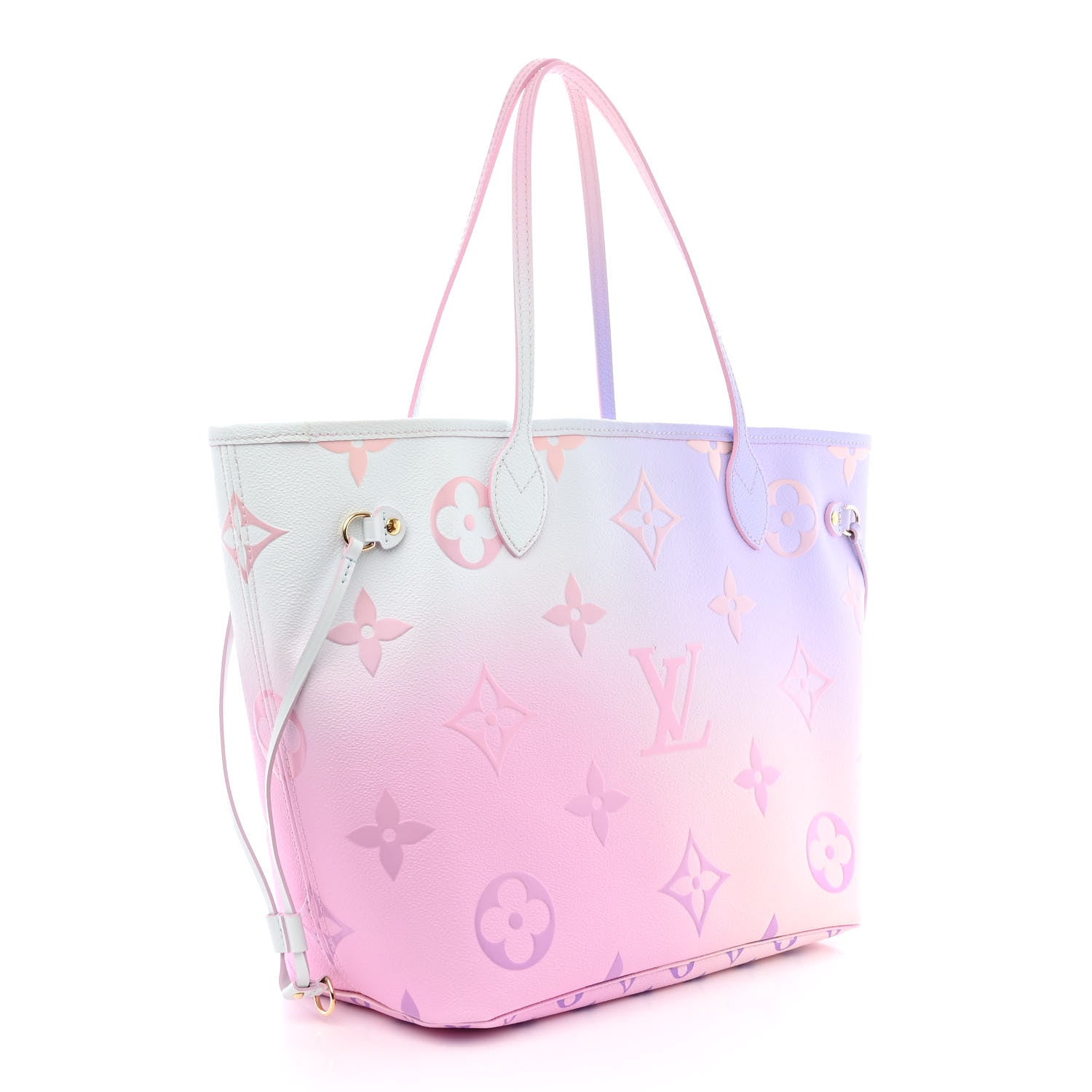 Louis Vuitton Monogram Giant Spring In The City Neverfull MM Sunrise Pastel 4 of 12