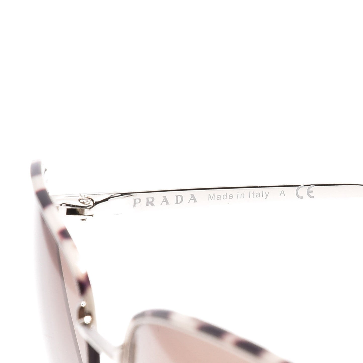 Gradient Sunglasses SPR 52S Opal Havana Silver