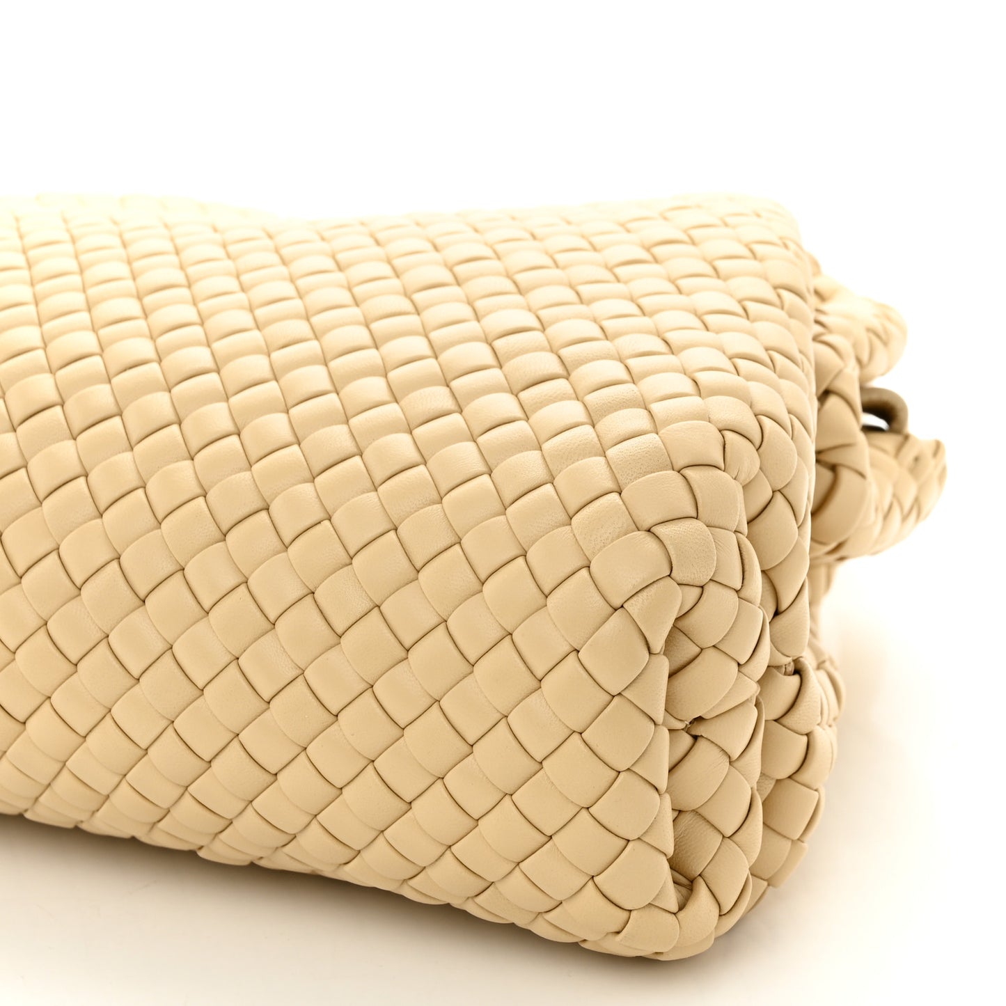 Nappa Intrecciato Padded The Handle Tote Porridge