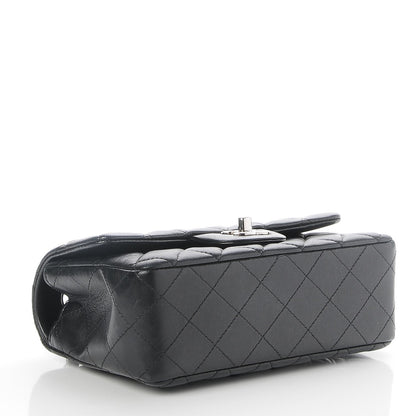Chanel Lambskin Quilted Mini Rectangular Flap Black 4 of 9