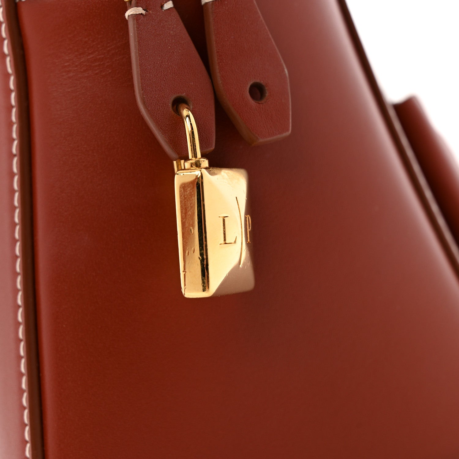 Loro Piana Saddle Calfskin Extra Bag L27 Deep Kummel 13 of 15