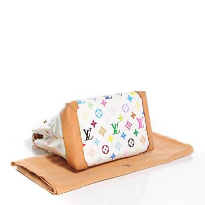 Louis Vuitton Monogram Multicolor Audra White 4 of 7