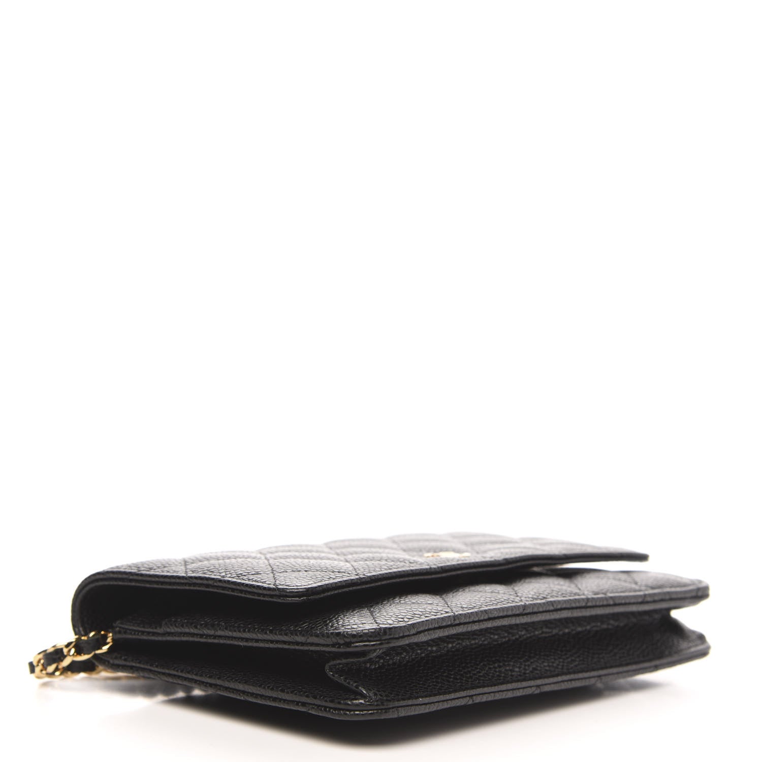 Chanel Caviar Quilted Wallet On Chain WOC Black 4 of 11