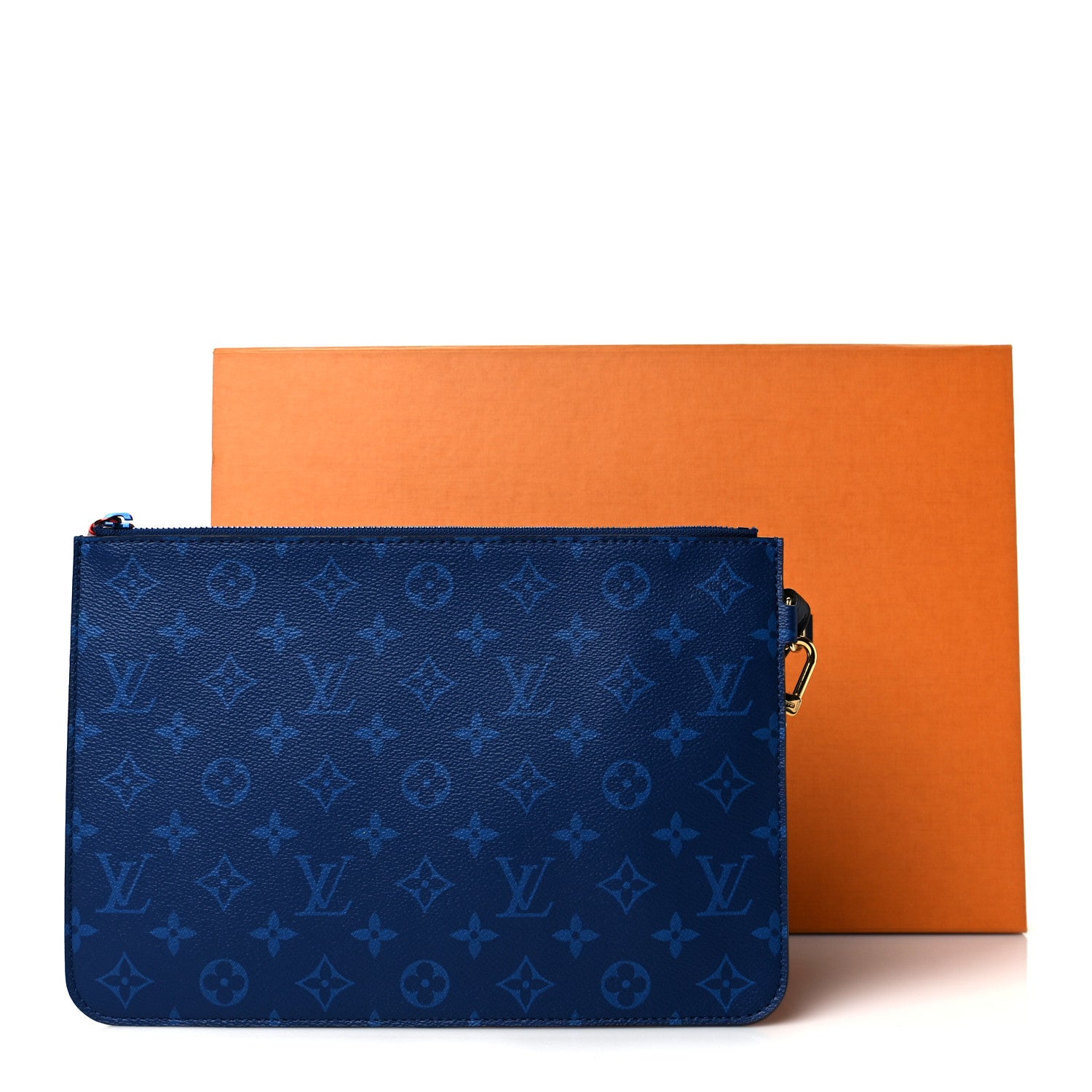 Louis Vuitton Monogram Cabas Light Pochette Pacific Blue 11 of 11