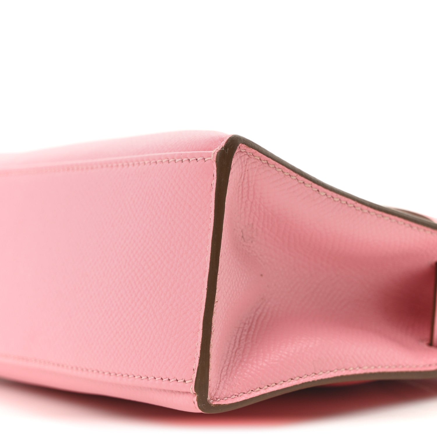 Hermes Epsom Kelly Pochette Clutch Rose Confetti 10 of 10