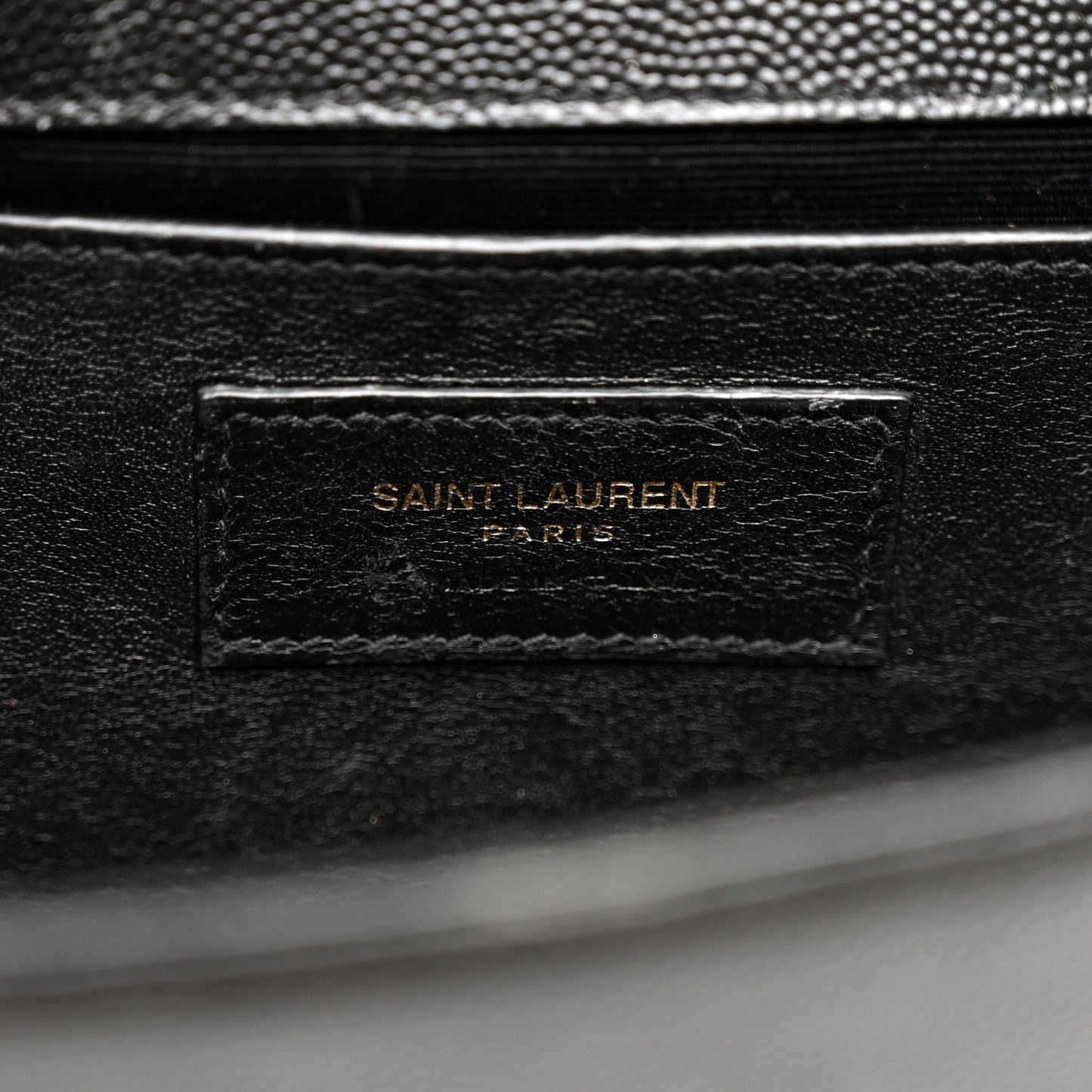 Grain De Poudre Small Monogram Kate Satchel Black