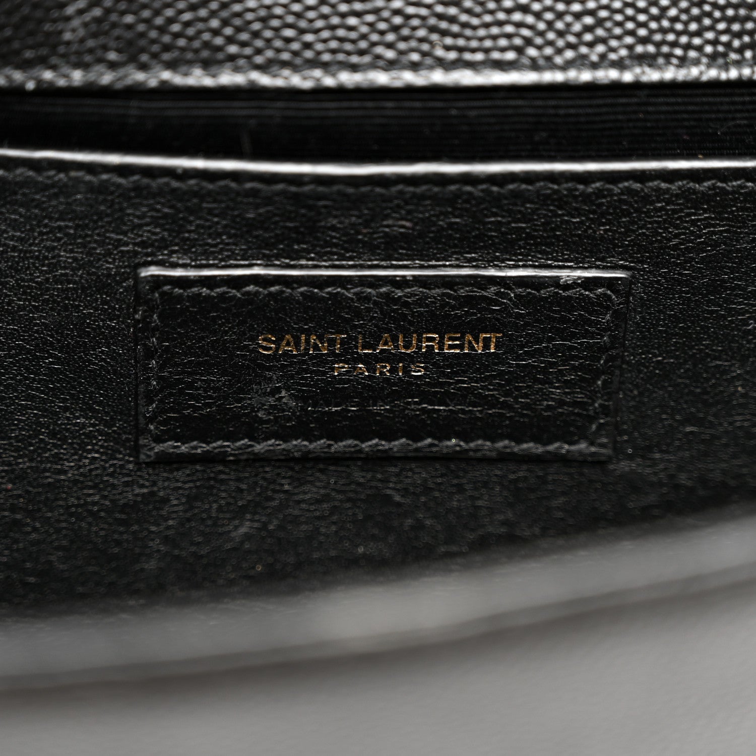 Saint Laurent Grain De Poudre Small Monogram Kate Satchel Black 6 of 10