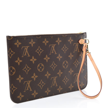 Louis Vuitton Monogram Neverfull MM GM Pochette 3 of 7