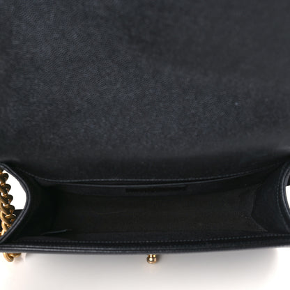 Chanel Caviar Quilted Medium Boy Flap Black 5 of 9