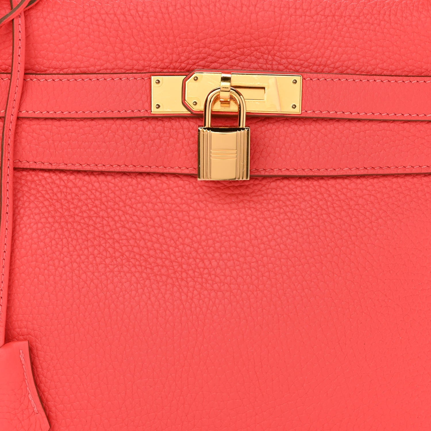 Hermes Taurillon Clemence Kelly Retourne 32 Rose Jaipur 8 of 14