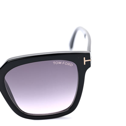 Tom Ford Acetate Selby Square Sunglasses TF952 Black 7 of 8