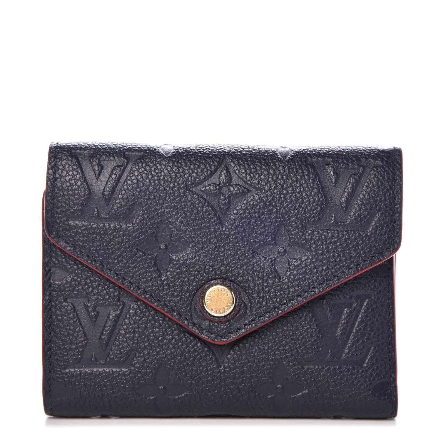 Louis Vuitton Empreinte Victorine Wallet Marine Rouge 1 of 8