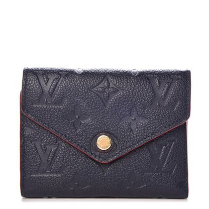 Louis Vuitton Empreinte Victorine Wallet Marine Rouge 1 of 8