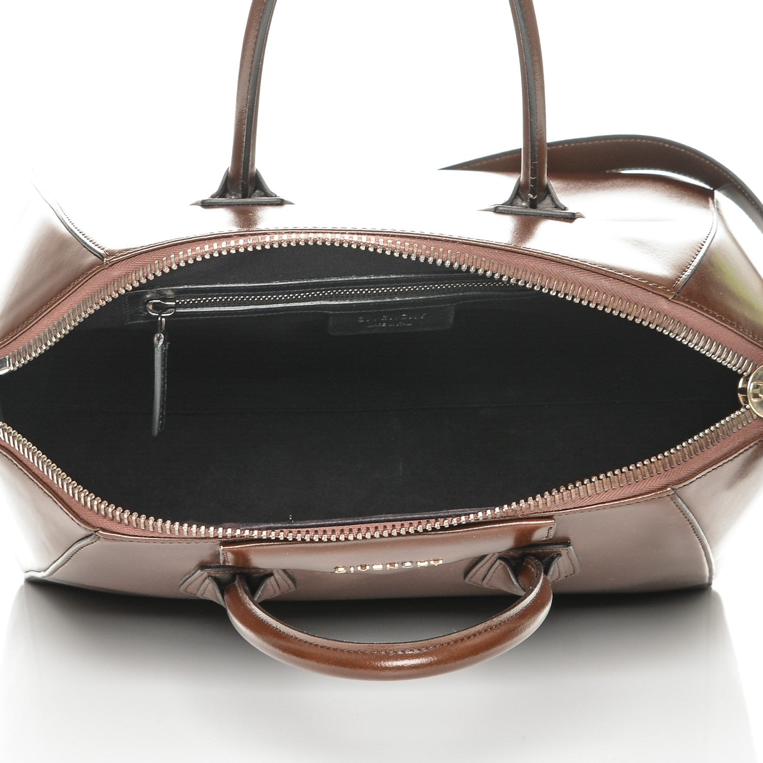 Givenchy Shiny Lord Calfskin Medium Antigona Brown 8 of 9