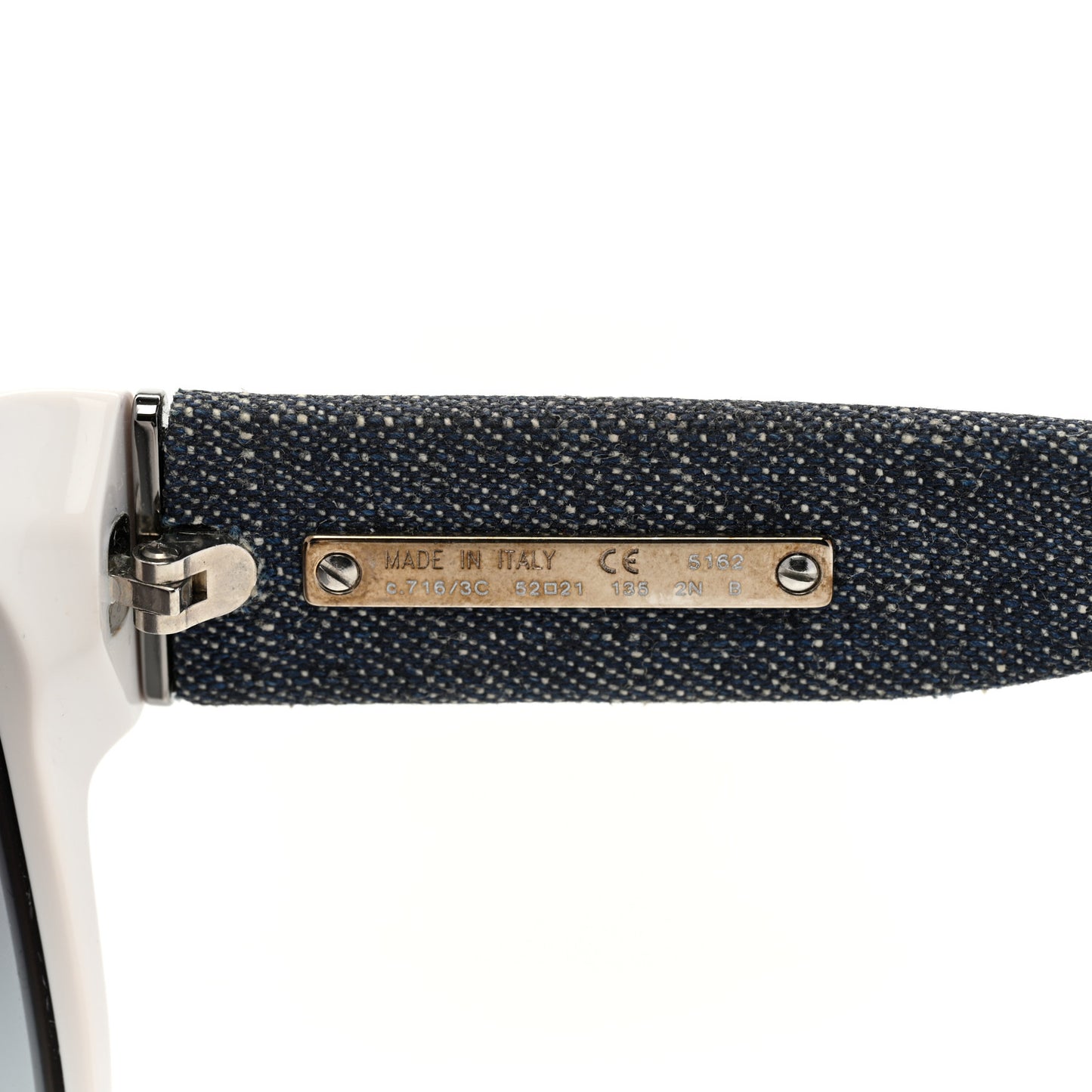 Acetate Tweed CC Sunglasses 5162 Grey
