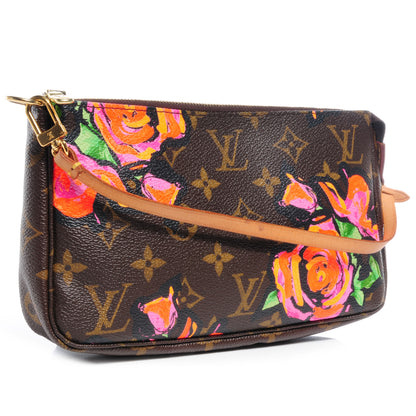 Louis Vuitton Monogram Roses Pochette Accessories 3 of 7