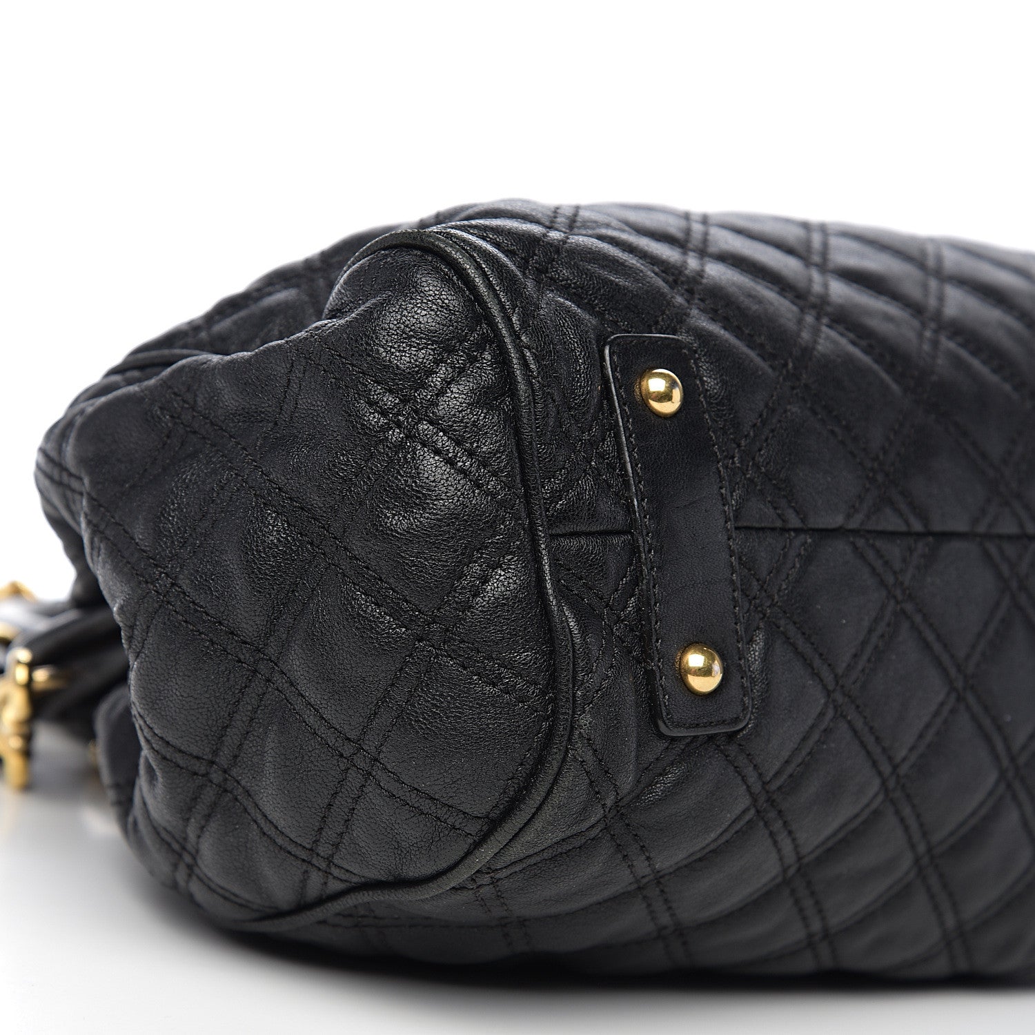 Marc Jacobs Calfskin Quilted Stam Black 7 of 9