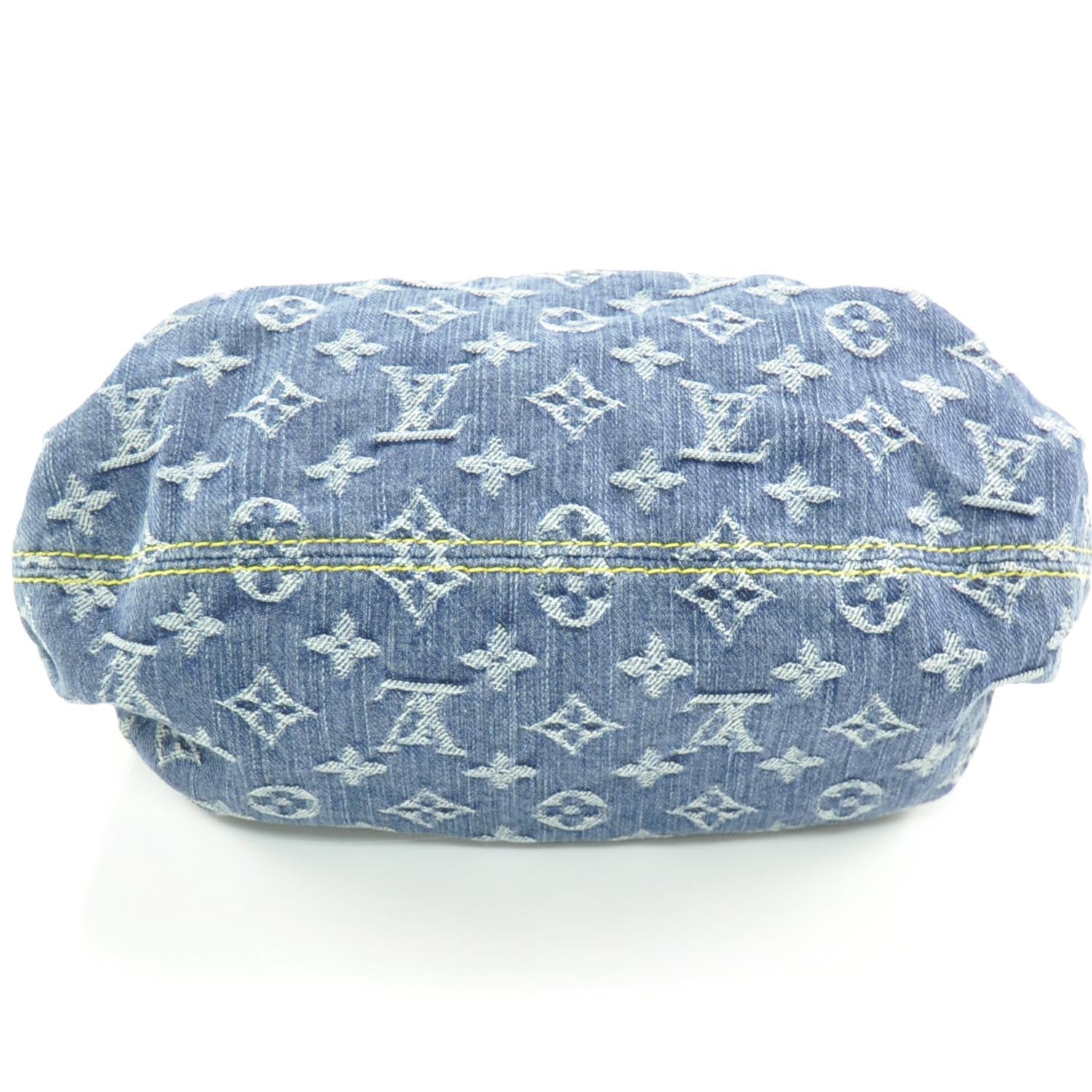 Louis Vuitton Denim Pleaty Blue 5 of 8