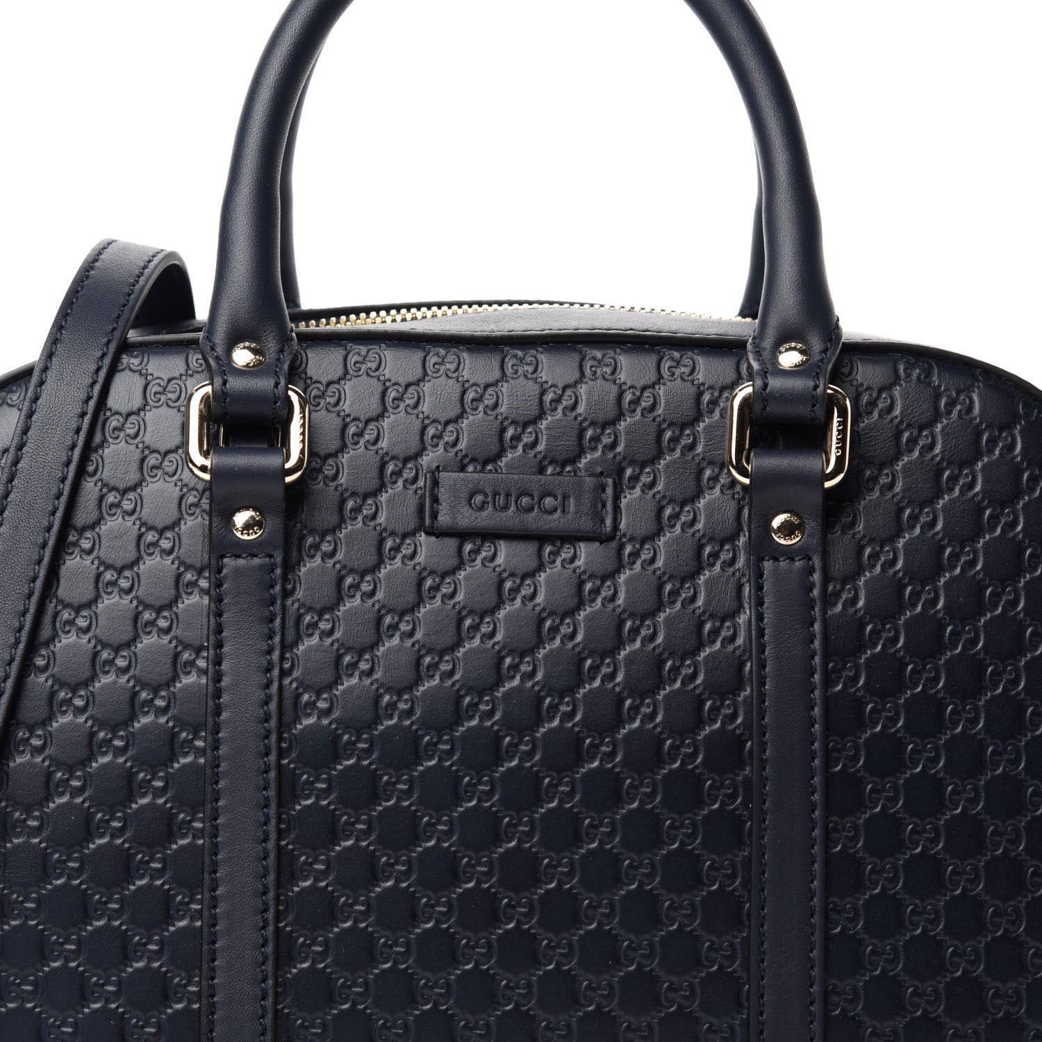 Gucci Microguccissima Medium Crossbody Bag Blue 10 of 10