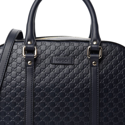 Gucci Microguccissima Medium Crossbody Bag Blue 10 of 10