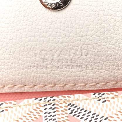 Goyard Goyardine Saint Louis Claire Voie GM White Pink 7 of 11
