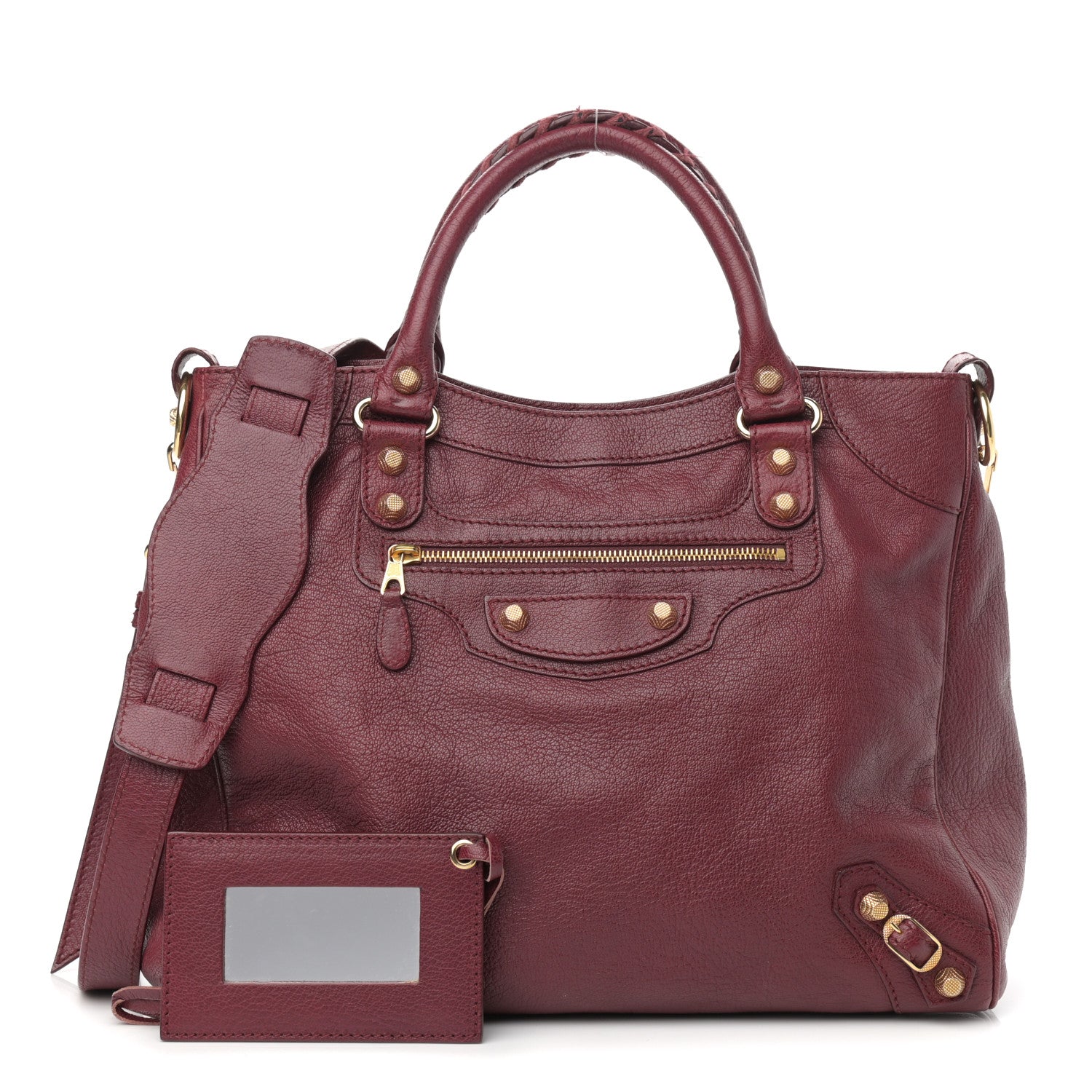 Balenciaga Chevre Giant 12 Gold Hardware Velo Bordeaux 1 of 21
