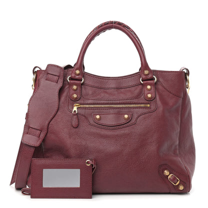 Balenciaga Chevre Giant 12 Gold Hardware Velo Bordeaux 1 of 21