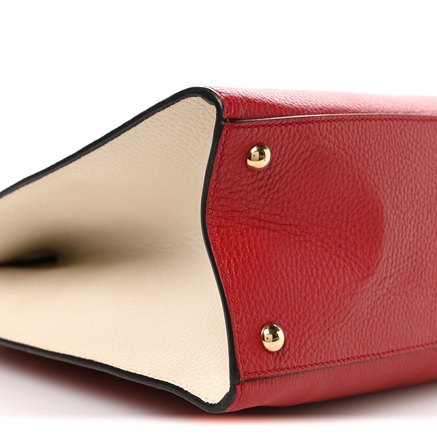 Dollar Calfskin Large Soho Top Handle Satchel Hibiscus Red Mystic White Blue
