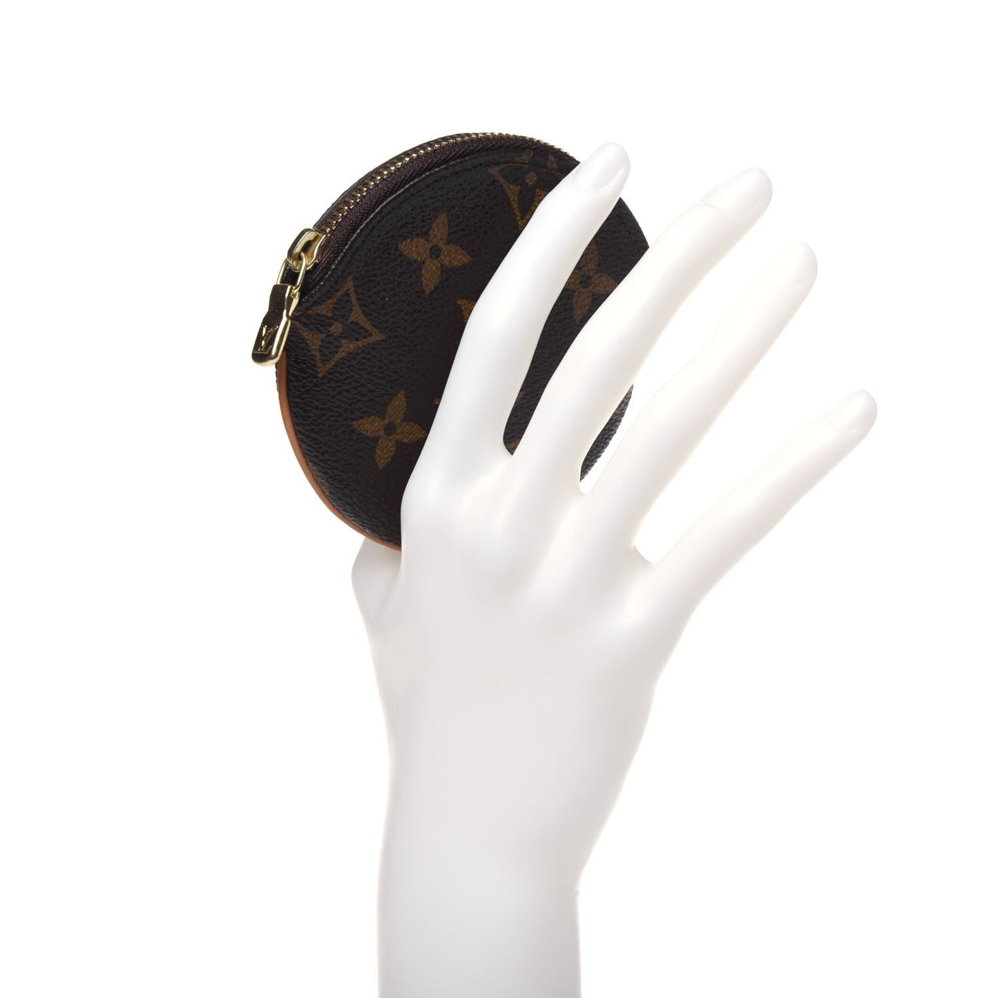 Monogram Round Coin Purse