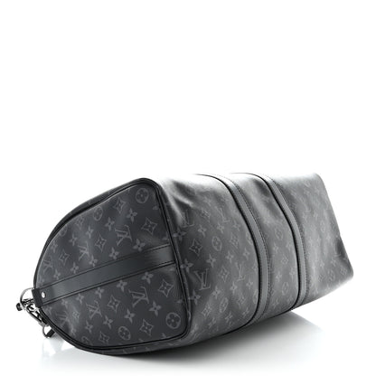 Louis Vuitton Monogram Eclipse Keepall Bandouliere 45 3 of 9