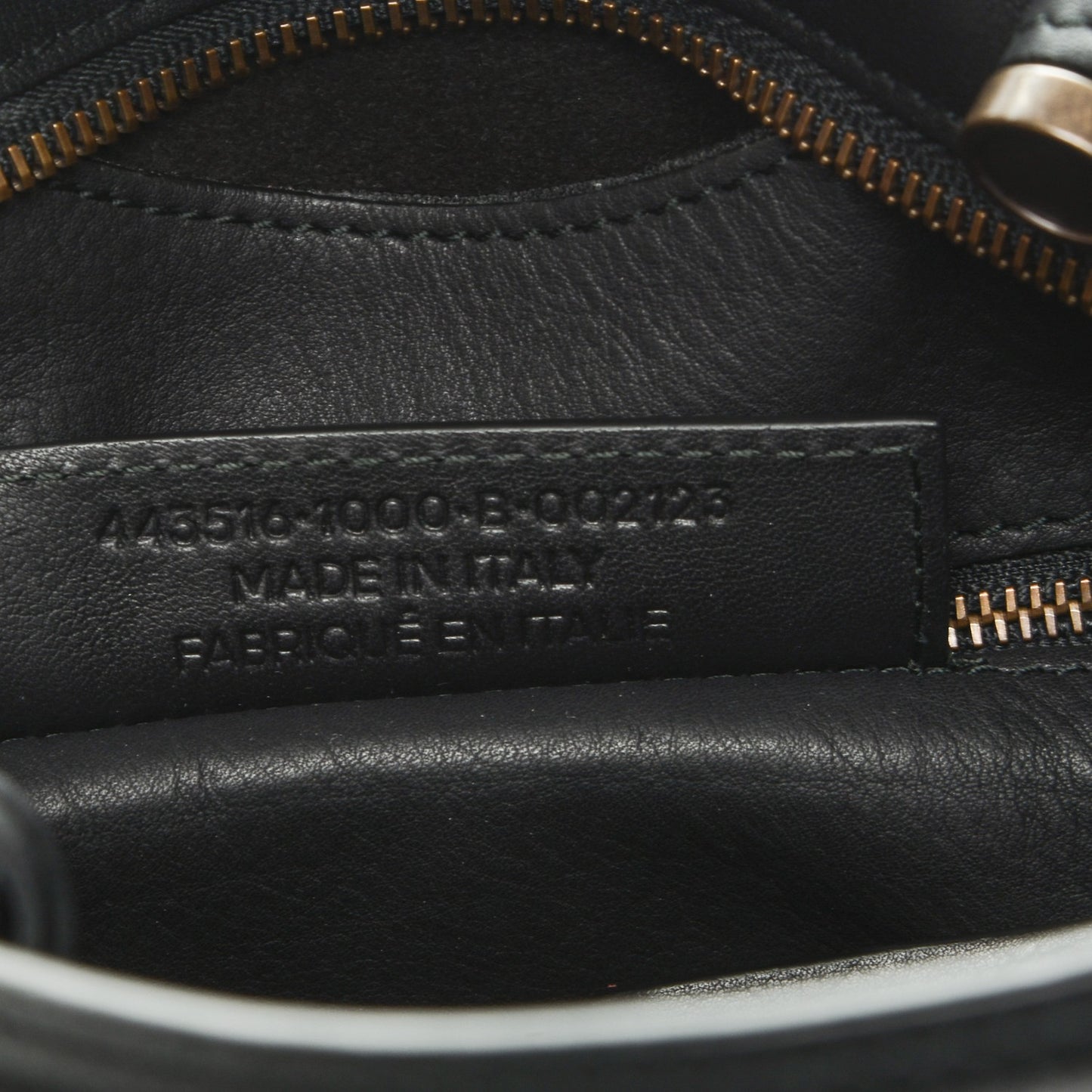 Veau Soyeux Perforated Blackout Hardware S City Black