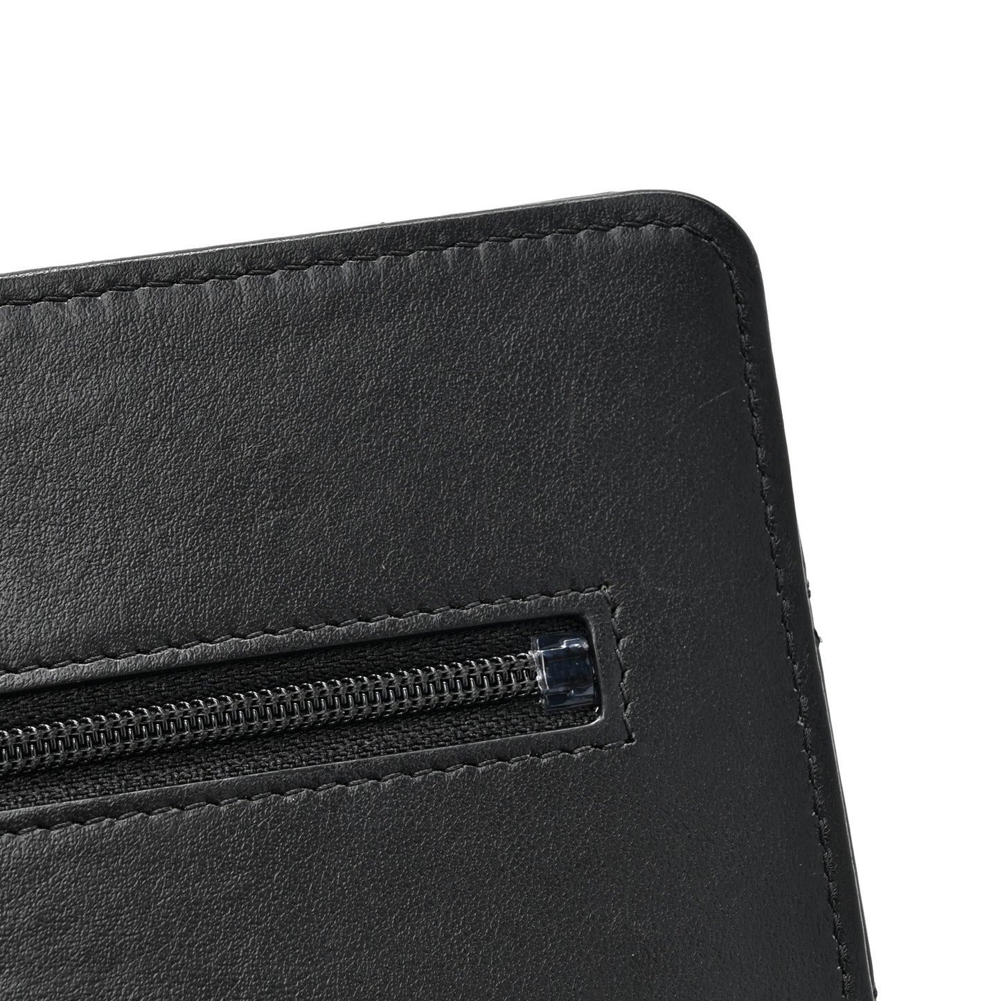 Patent Calfskin Quilted Reissue Wallet On Chain WOC So Black