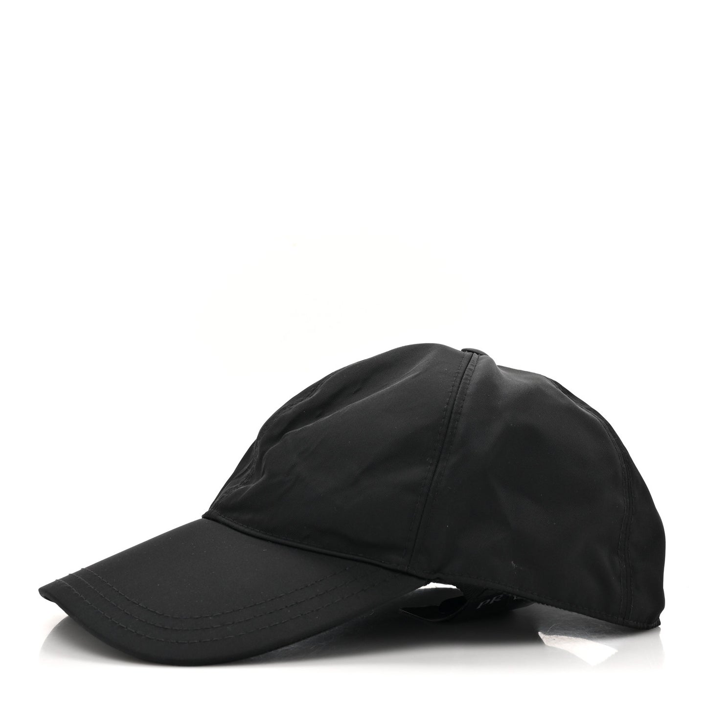 Nylon Baseball Cap L Black