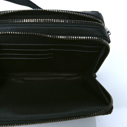 Christian Dior Oblique Pouch Navy Blue 4 of 4