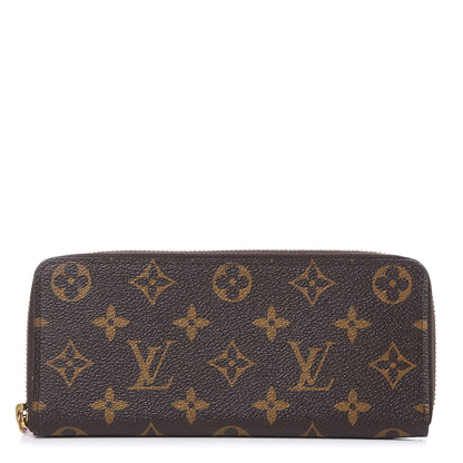 Louis Vuitton Monogram Clemence Wallet Rose Ballerine 1 of 7