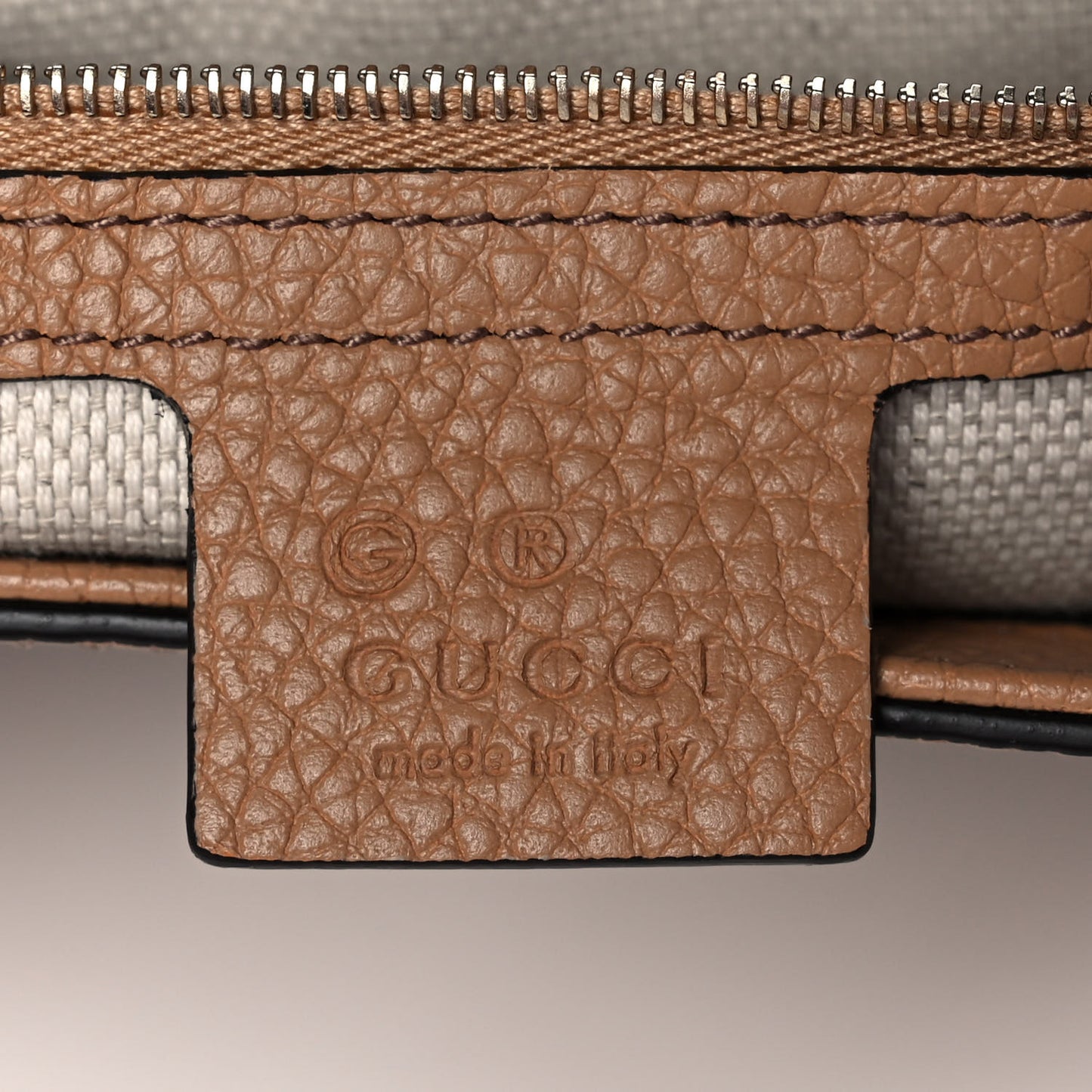 Pebbled Calfskin Medium Soho Flap Crossbody Camelia