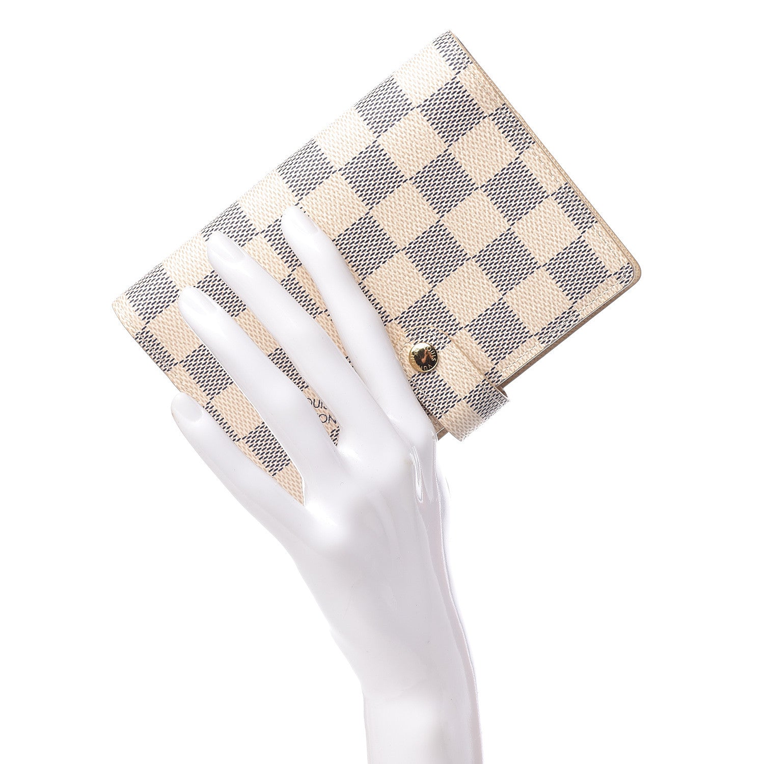 Louis Vuitton Damier Azur Small Ring Agenda Cover 2 of 7