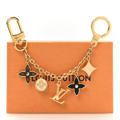 Louis Vuitton Monogram Spring Street Bag Charm Key Holder Gold 4 of 4