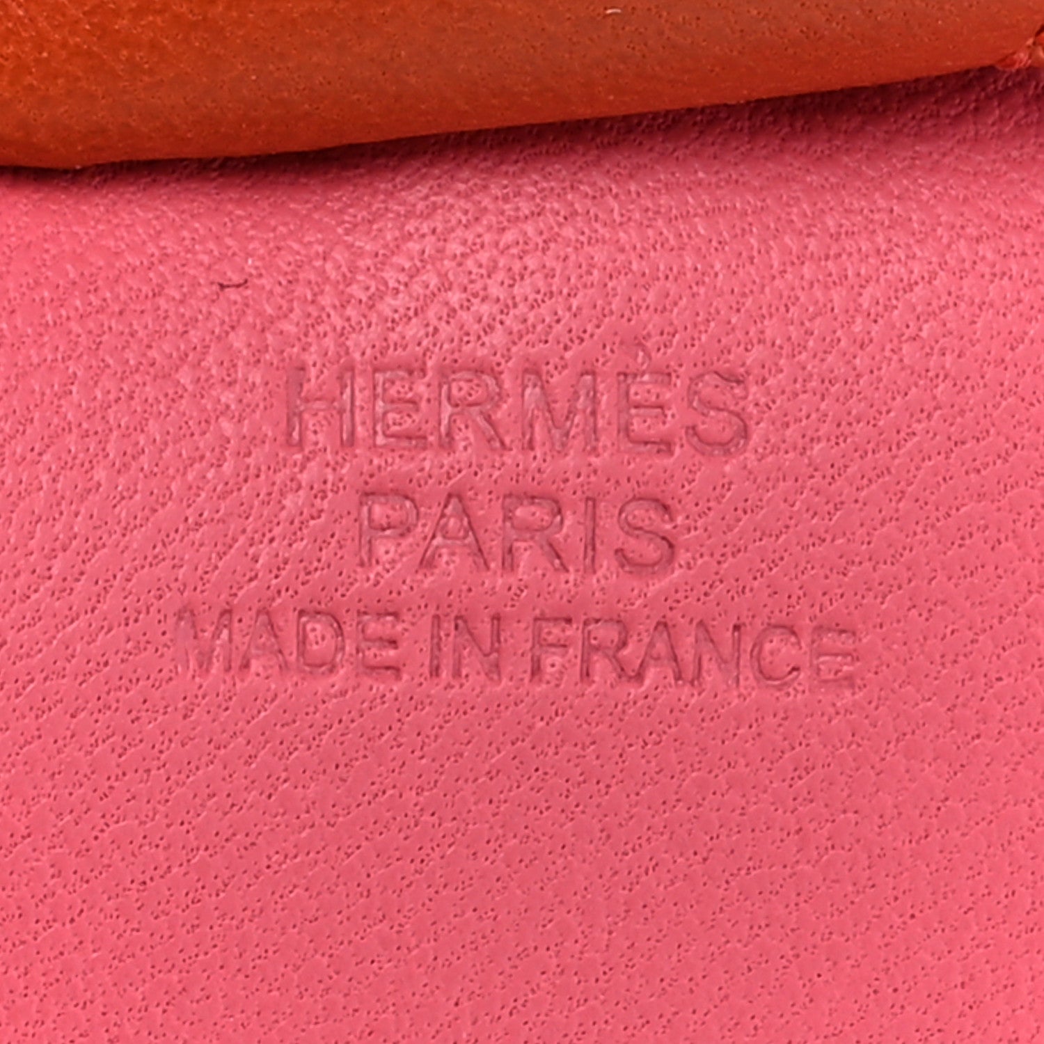 Hermes Milo Lambskin Grigri Rodeo Bag Charm PM Rose Azalee Cornaline Bleu De Malte 3 of 3