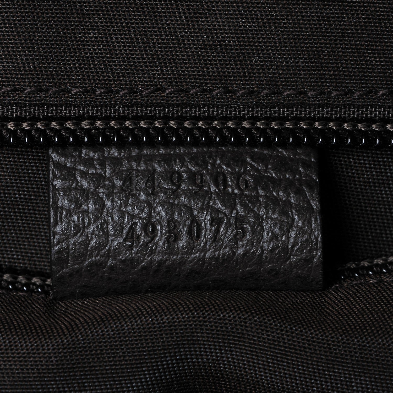 Gucci GG Monogram Travel Backpack Dark Brown 9 of 9