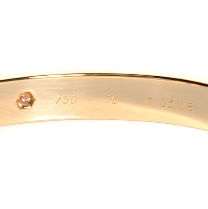 Cartier 18K Yellow Gold 6 Diamond LOVE Bracelet 16 6 of 8