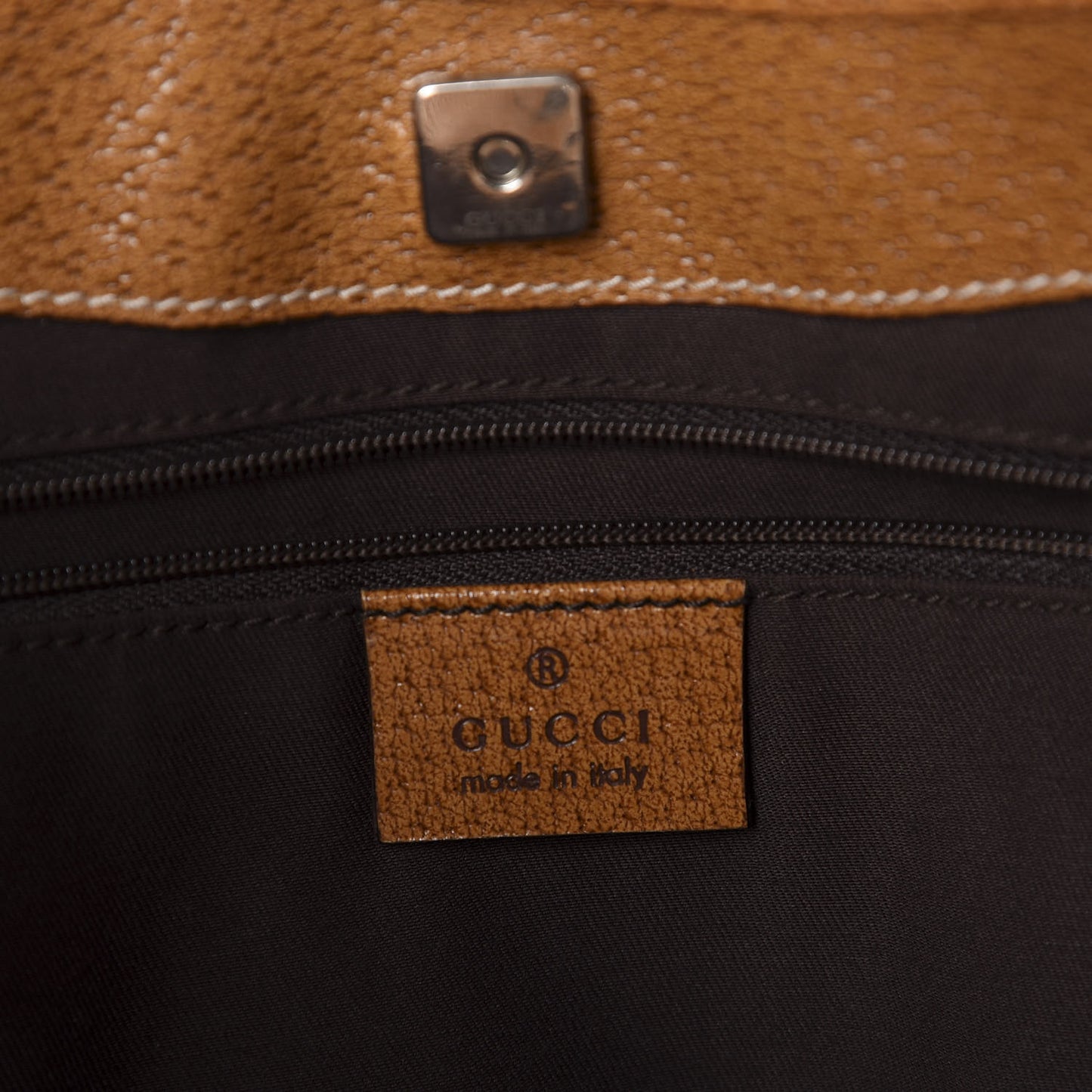 Monogram Shoulder Bag Brown