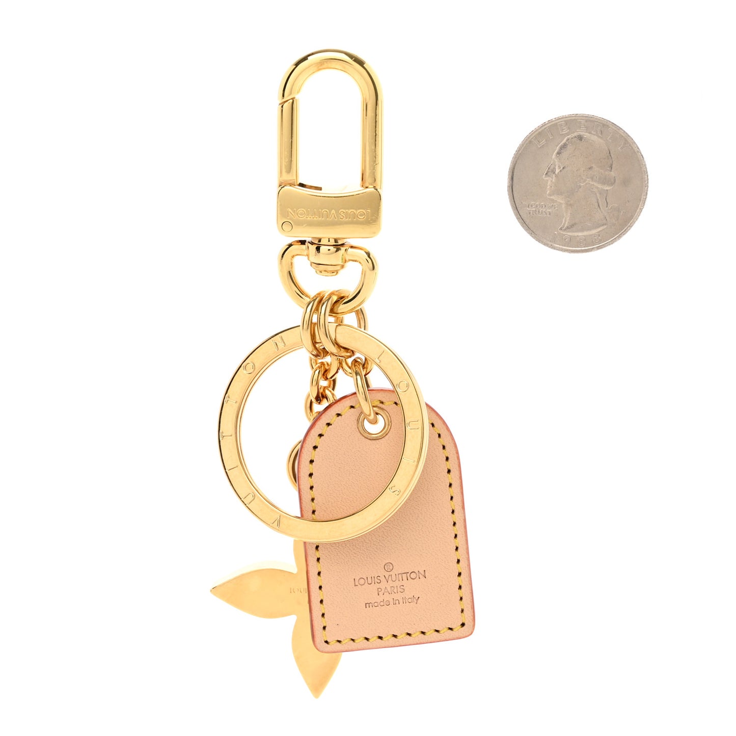 Monogram LV For You And Me Bag Charm Key Holder