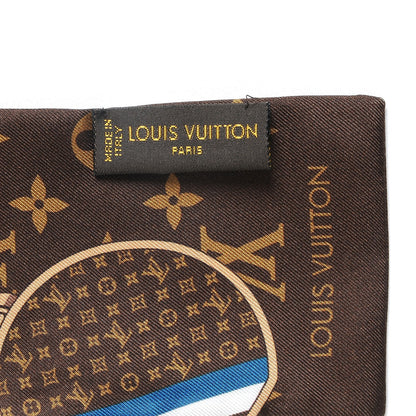 Louis Vuitton Silk Monogram Trunks Bandeau 5 of 5