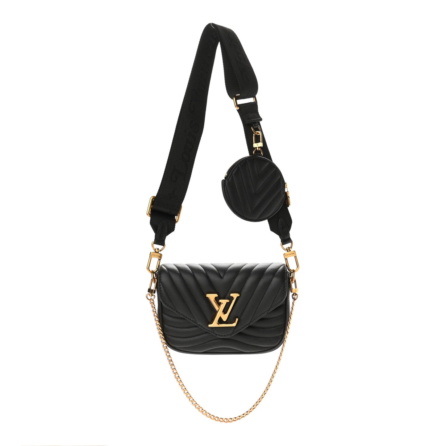 Calfskin New Wave Multi Pochette Black