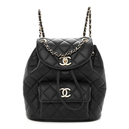 Chanel Caviar Quilted Backpack Bag Black 1 of 9