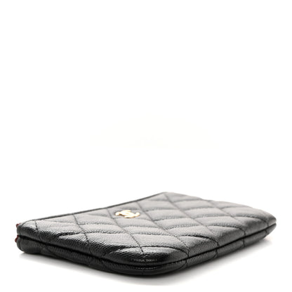 Chanel Caviar Quilted Small Cosmetic Case Black 4 of 7