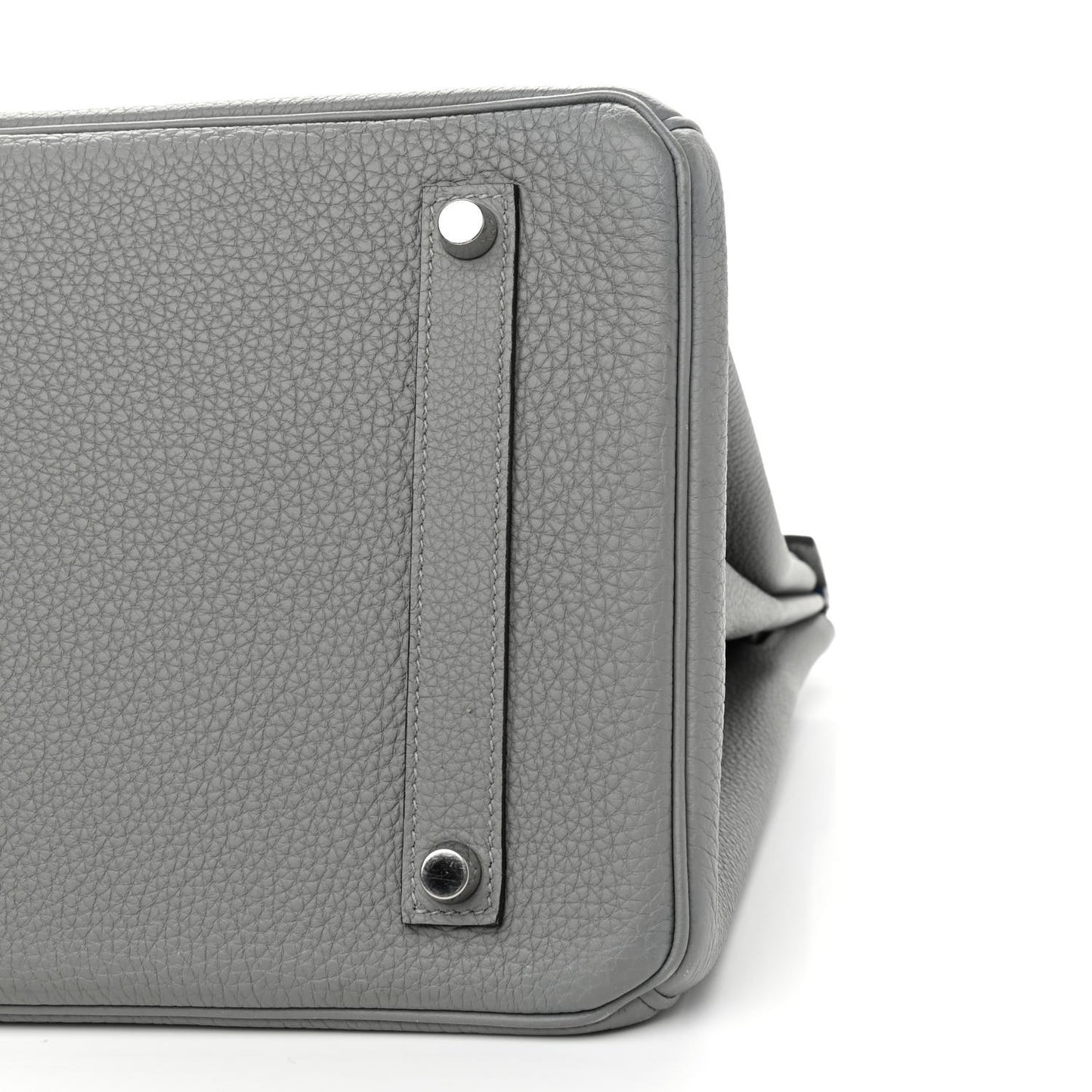 Togo Bi-Color Birkin 35 Gris Mouette Bleu Agate