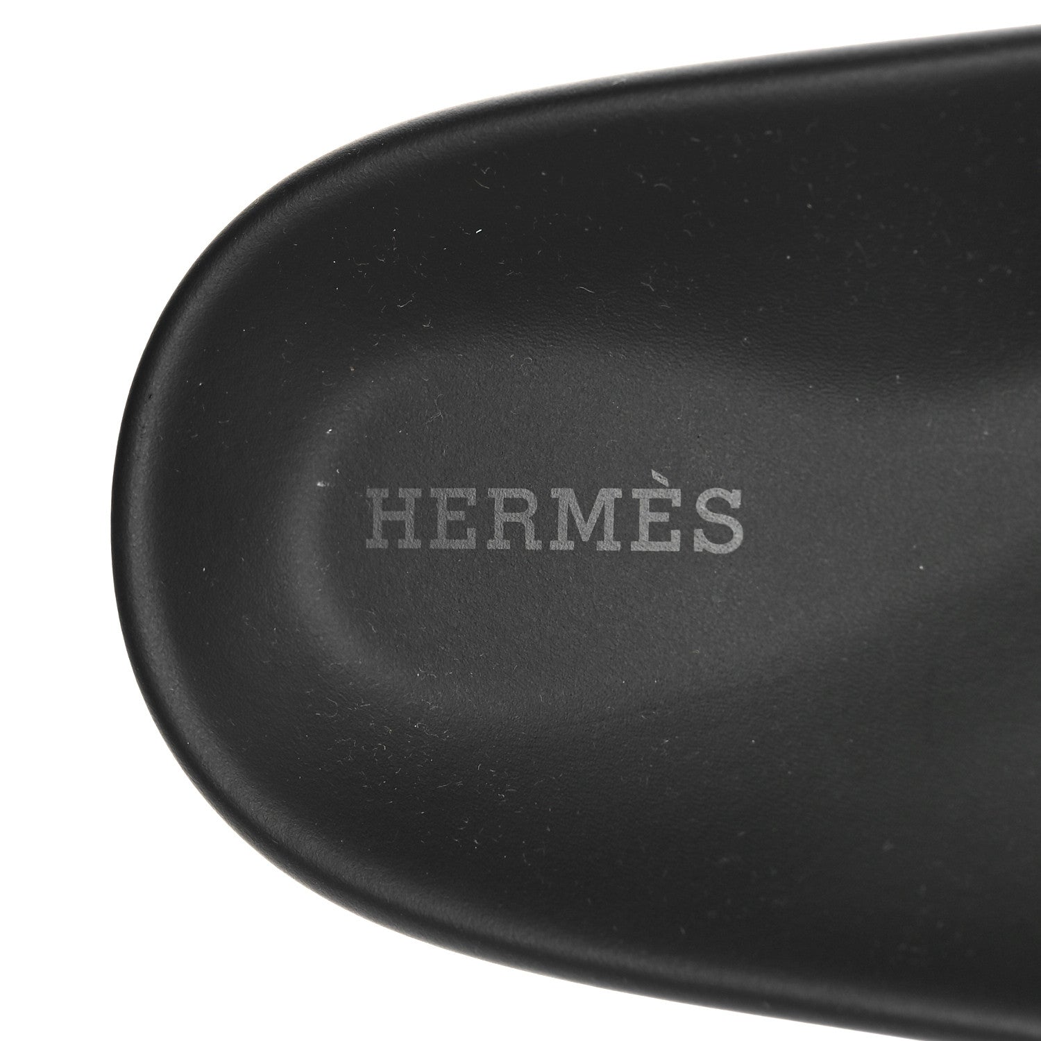 Hermes Calfskin Womens Chypre Sandals 41 Black 8 of 10